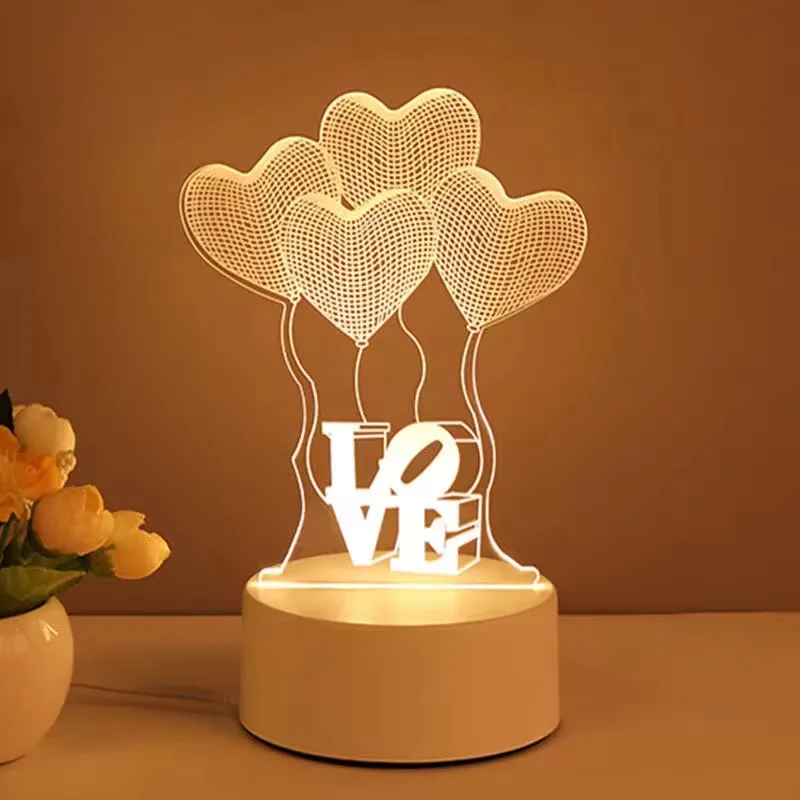 3D Muslim Decorate Illusion Lamp