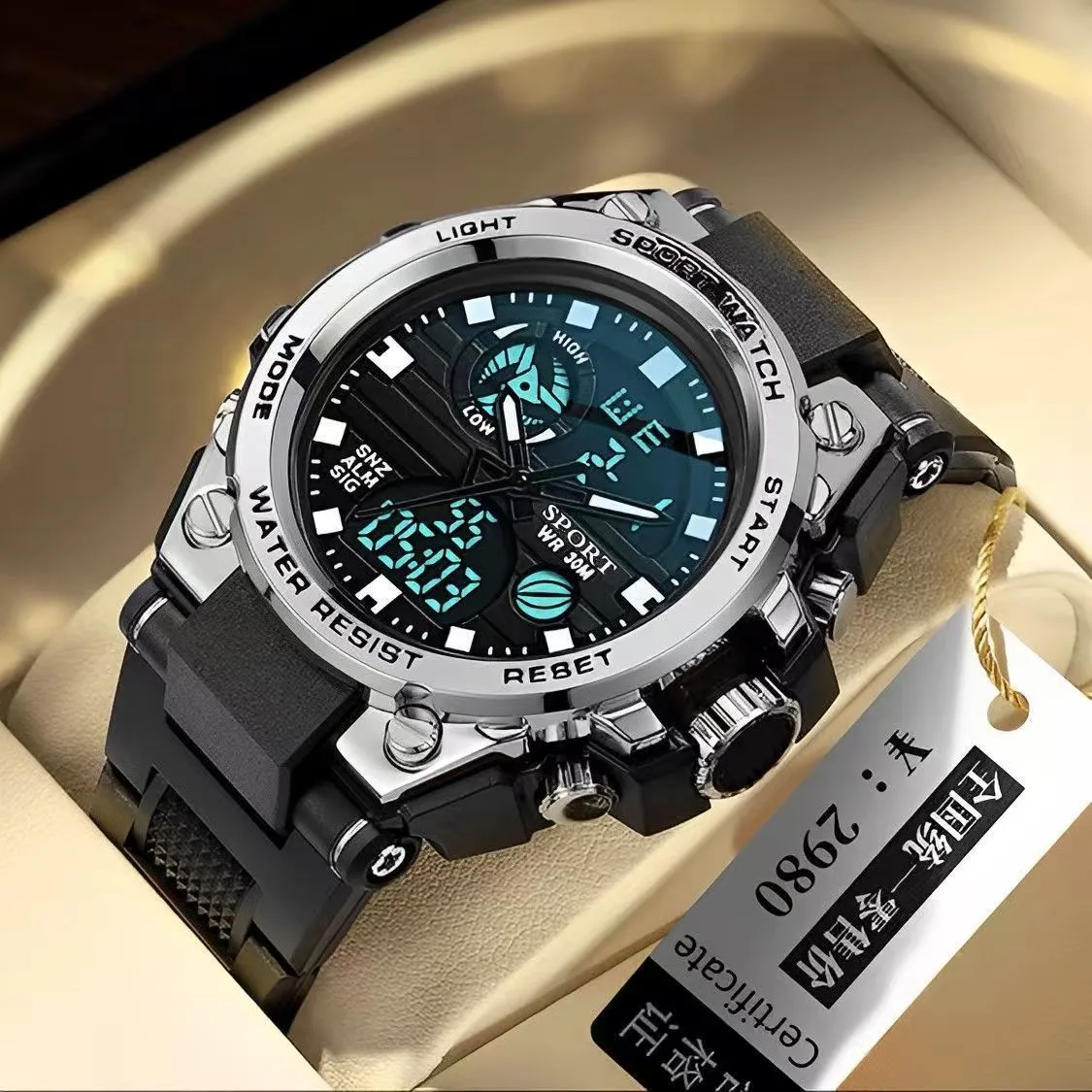 Waterproof Luminous Electronic Watch